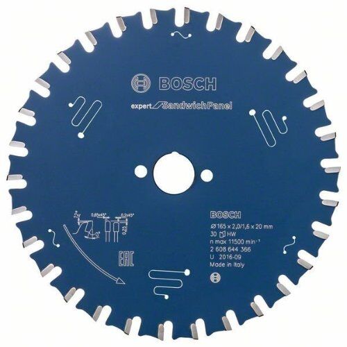  Kreissägeblätter Expert for Sandwich Panel für Handkreissägen Bosch EX SH H 165x20-30, für Handkreissägen 12373126
