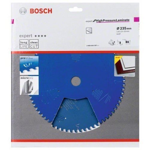  Kreissägeblätter Expert for High Pressure Laminate für Handkreissägen Bosch EX TR H 235x30-64, für Handkreissägen 12373097