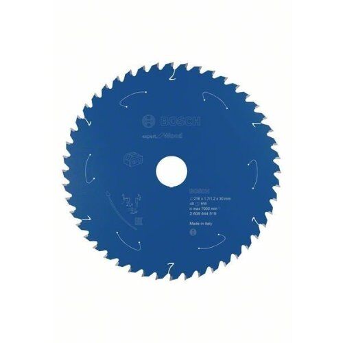  Kreissägeblätter Expert for Wood für Akku-Gehrungssägen Bosch Kreissägeblatt für Akkusägen Expert for Wood, 216 x 1,7/1,2 x 30, 48 Zähne, für Kapp- und Gehrungssägen 12373066