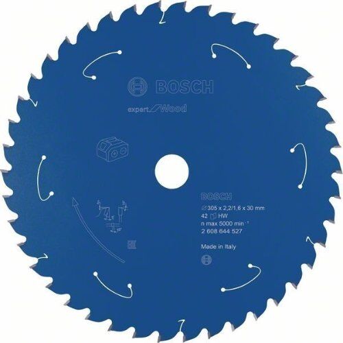  Kreissägeblätter Expert for Wood für Akku-Gehrungssägen Bosch Kreissägeblatt für Akkusägen Expert for Wood, 305 x 2,2/1,6 x 30, 42 Zähne, für Kapp- und Gehrungssägen 12373070