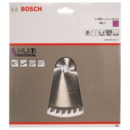  MultiMaterial Kreissägeblätter für Handkreissägen Bosch Kreissägeblatt Multi Material, für Handkreissägen 12373391