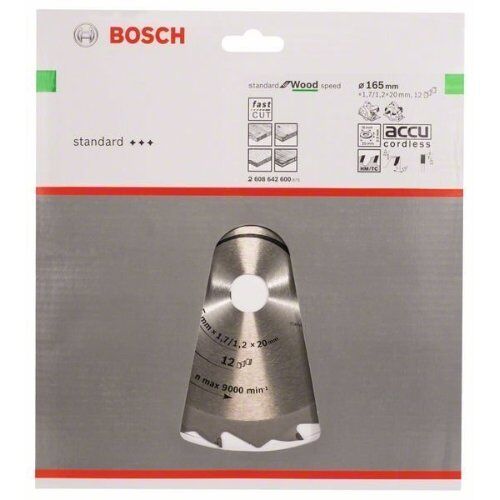  Kreissägeblätter Speedline Wood für Handkreissägen Bosch Kreissägeblatt Speedline Wood, für Handkreissägen 12373374