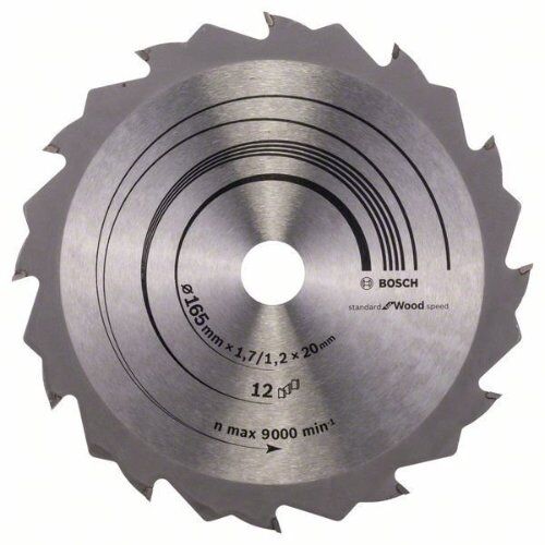 Kreissägeblätter Speedline Wood für Handkreissägen Bosch Kreissägeblatt Speedline Wood, für Handkreissägen 12373374