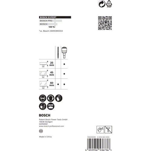  EXPERT Power Change Plus Lochsäge-Systemadapter Bosch EXPERT Power Change Plus Adapter, 11 mm, HSS-G-Bohrer, 7,15 x 105 mm, 2-tlg., für Dreh- und Schlagbohrer 12373467