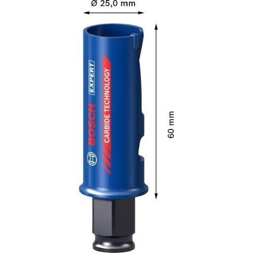  EXPERT Construction Material Lochsägen Bosch EXPERT Construction Material Lochsäge, 25 x 60 mm, für Bohrmaschinen 12373541