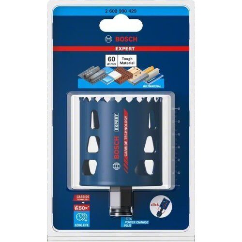  EXPERT Tough Material Lochsägen Bosch EXPERT Tough Material Lochsäge, 60 x 60 mm, für Bohrmaschinen 12373487