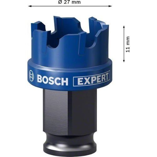  EXPERT Sheet Metal Lochsägen Bosch EXPERT Sheet Metal Lochsäge 27 x 5 mm, für Bohrmaschinen 12373505