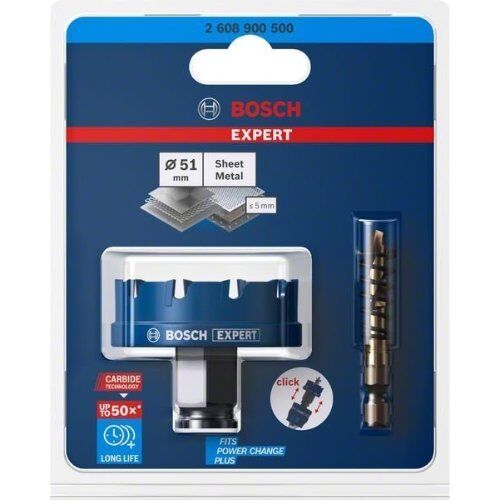  EXPERT Sheet Metal Lochsägen Bosch EXPERT Sheet Metal Lochsäge 51 x 5 mm, für Bohrmaschinen 12373503