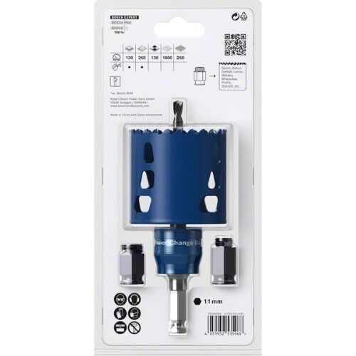  Lochsägen EXPERT Tough Material Lochsäge-Starter-Set Bosch EXPERT Tough Material Lochsäge-Starter-Set, 68 x 60 mm, für Bohrmaschinen 12373499