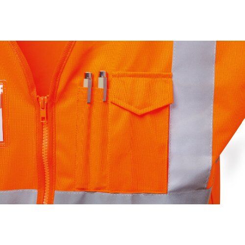  Bekleidung Westen Safestyle *EWALD* WARNSCHUTZWESTE ORANGE Gr.  1-M (50/52) 12394526