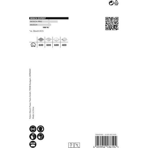  EXPERT Construction Material Lochsägen Bosch EXPERT Construction Material Lochsäge, 76 x 60 mm, für Bohrmaschinen 12373548