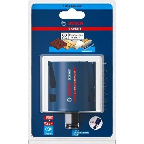  EXPERT Construction Material Lochsägen Bosch EXPERT Construction Material Lochsäge, 60 x 60 mm, für Bohrmaschinen 12373513