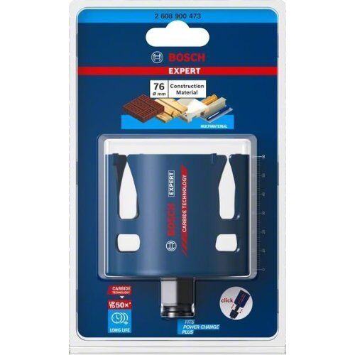  EXPERT Construction Material Lochsägen Bosch EXPERT Construction Material Lochsäge, 76 x 60 mm, für Bohrmaschinen 12373548