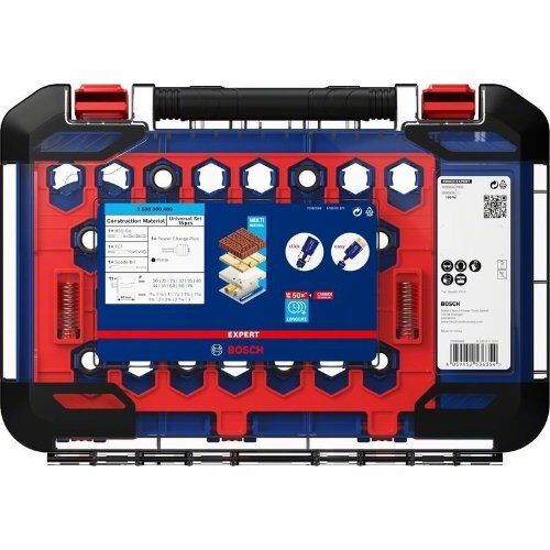  Sägeblatt- und Lochsägen-Sets EXPERT Construction Material Lochsäge-Sets Bosch EXPERT Construction Material Lochsäge-Set 20/22/25/32/35/40/44/51/60/68/76 mm, 15-tlg., für Bohrmaschinen 12372287