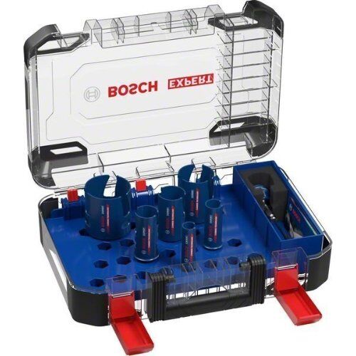  Sägeblatt- und Lochsägen-Sets EXPERT Construction Material Lochsäge-Sets Bosch EXPERT Construction Material Lochsäge-Set 20/25/32/38/51/64 mm, 10-tlg., für Bohrmaschinen 12372286