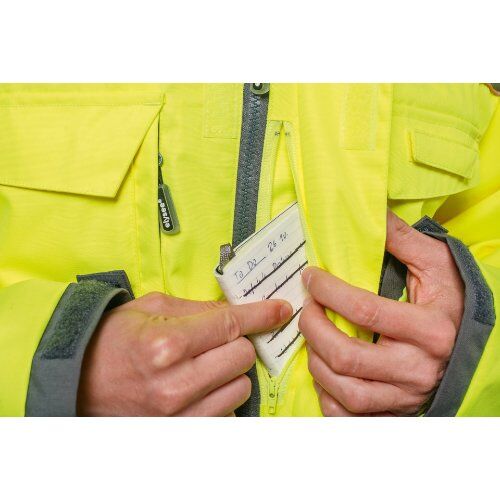  Bekleidung Jacken Elysee *RUFUS* 2IN1 WARNSCHUTZJACKE GELB/GRAU Gr.  1-M (50/52) 12393652