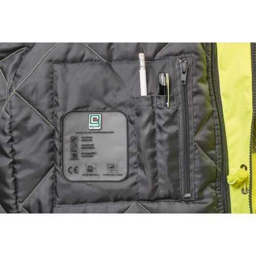  Bekleidung Jacken Elysee *RUFUS* 2IN1 WARNSCHUTZJACKE GELB/GRAU Gr.  1-M (50/52) 12393652