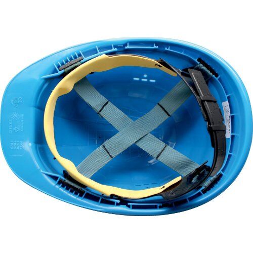  4021 BAU Schutzhelm LAS *BAU* SCHUTZHELM  4-PUNKT Gr.  blau 12398430