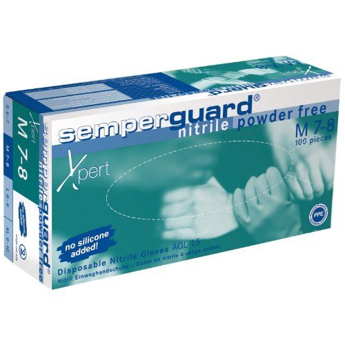  Handschuhe sempermed *XPERT* SEMPERGUARD SEMPERMED NITRIL HANDSCHUHE Gr.  8-9 (L) 12396215