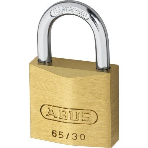  Messing VHS Abus Vorhangschloss Messing 65/30 gl.-307 12346871