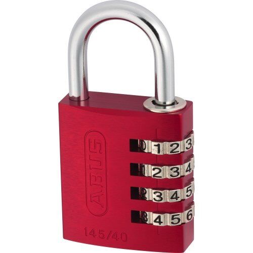  Zahlenkombi VHS Abus Zahlenschloss 145/40 rot B/DFNLI 12347605