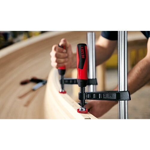  2-Komponenten-Kunststoff-Griffe BESSEY 2-Komponenten-Kunststoffgriff inkl. wechselbarer Druckplatte (TG / GZ / GMZ, Ausladung 80 mm) 12368295