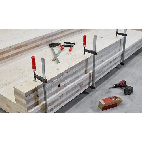  Temperguss-Schraubknecht mit Holzgriff TGKR BESSEY Temperguss-Schraubknecht TGKR 1500/120 12367803