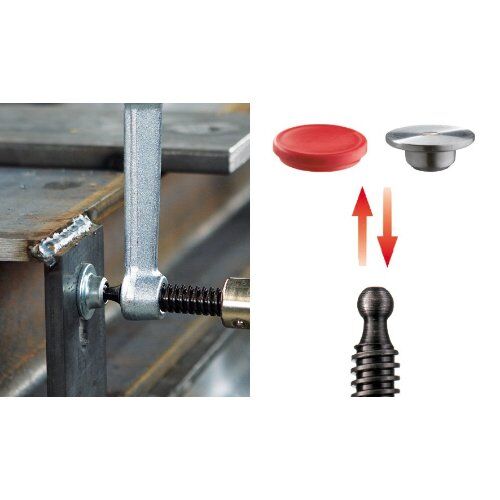  Druckplatten Qualitätsstahl BESSEY Wechselbare Druckplatte (TG / GZ / GMZ, Ausladung 100-120 mm) 12368289
