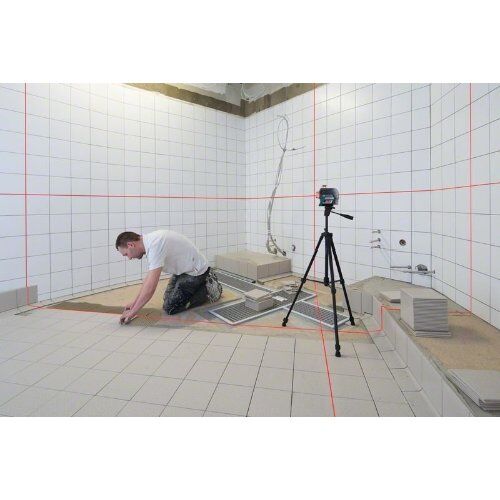  Linienlaser Bosch Linienlaser GLL 3-80 C, mit 4 x 1,5-V-LR6-(AA)-Batterien, Akku-Adapter 12369327