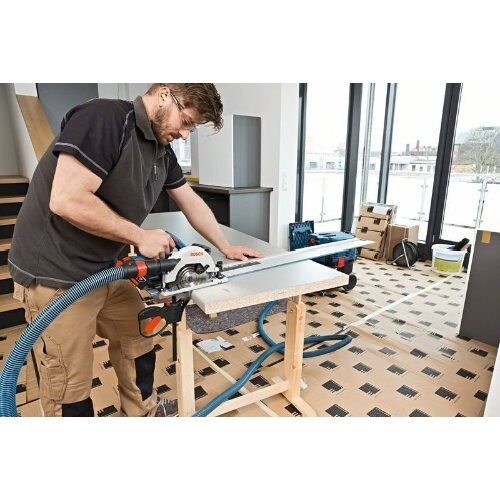  Akku-Geräte 18V System Bosch Akku-Kreissäge GKS 18V-57 G + FSN 1400 12369179