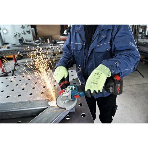  18V System Bosch Akku-Winkelschleifer GWX 18V-10 SC, 2 Akku ProCORE18V, Schnellladege. GAL 1880CV 12368900