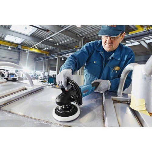  Winkelschleifer & Metallbearbeitung Polierer Bosch Polierer GPO 14 CE,1400-Watt, 2,5 kg, mit Zusatzgriff und D-Griff 12369029