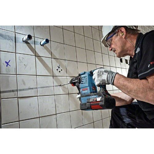  Akku-Geräte Akku-Bohrhämmer Bosch Akku-Bohrhammer mit SDS-plus GBH 36 V-LI Plus, mit 2 x 6.0 Ah Li-Ion Akku,L-BOXX 12369477
