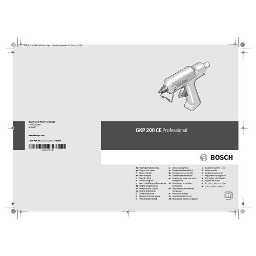  Heißklebepistolen Bosch Klebepistole GKP 200 CE 12369647