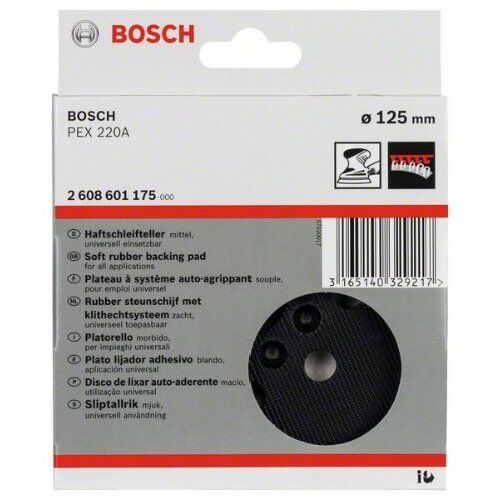  8-Loch-Stützteller, medium Bosch Schleifteller, für Exzenterschleifer 12374748