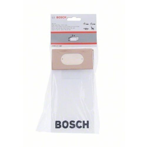  Staubbeutel für Bandschleifer, Exzenterschleifer, Schwingschleifer und Universalfräsen Bosch Staubbeutel, für Bandschleifer 12375032