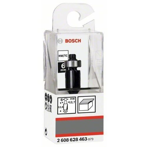  Bündigfräser Standard for Wood Bosch Laminat-Bündigfräser, 6 mm, D1 12,7 mm, L 12,7 mm, G 56 mm, für Handfräsen 12372530
