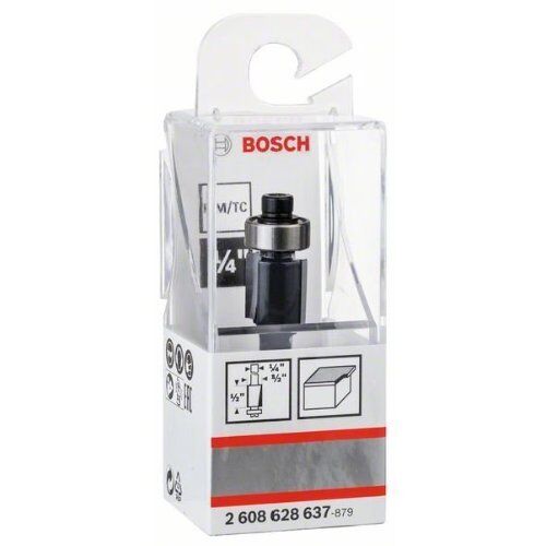  Bündigfräser Standard for Wood Bosch Laminat-Bündigfräser, 1/4", D1 12,7 mm, L 12,7 mm, G 56 mm, für Handfräsen 12372535