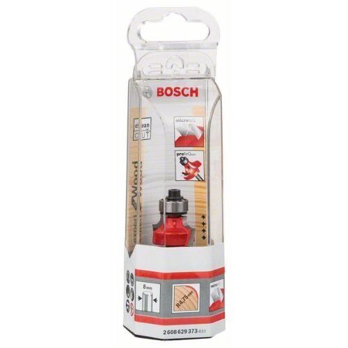  Abrundfräser Expert for Wood Rounding mit Führungskugellager Bosch Abrundfräser Expert for Wood, 8 mm, D 22,2 mm, R1 4,75 mm, L 13,2 mm, G 55 mm, für Handfräsen 12372585
