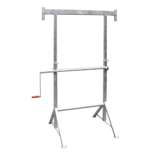  Kurbelbock müba-Kurbel-Gerüstbock 1,20 m breit, Höhenverstellbar von 1,20 - 1,95 m, Tragfähigkeit 1600kg, verzinkt 12444222