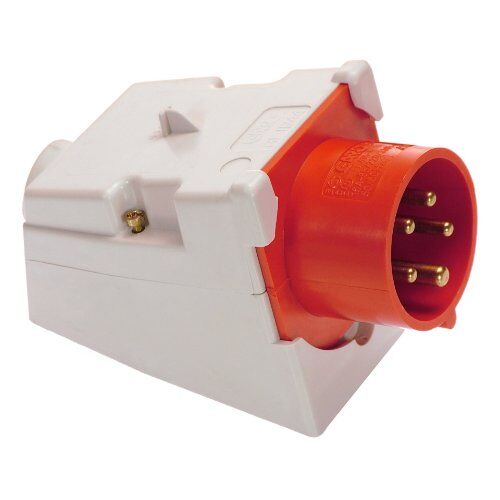  Stecker und Kupplungen as-Schwabe CEE-Wandgerätestecker 400V/16A, 5-polig 12362097