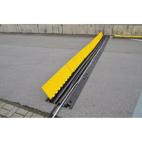  Überfahrplatten müba-Kabelüberfahrschutz mit Nut und Federsystem und 3 Kanälen Ø60 mm 12444834
