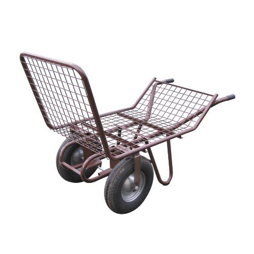  Transportkarren müba-Allzweckkarre mit Gitterauflage 125 x 65 cm und 2 Rädern Ø 400 x 100 mm 12444435