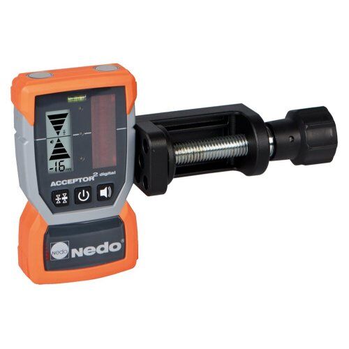  Laserempfänger Nedo Laserempfänger ACCEPTOR 2 digital mit mm-Anzeige 12445151