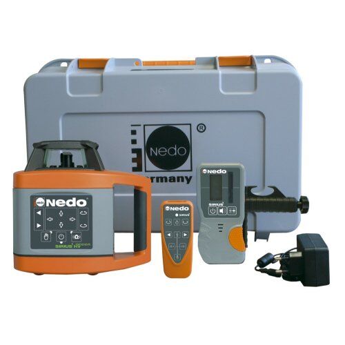  Akku Laser Nedo Rotationslaser SIRIUS 1 HV green Laserklasse 2 12445104