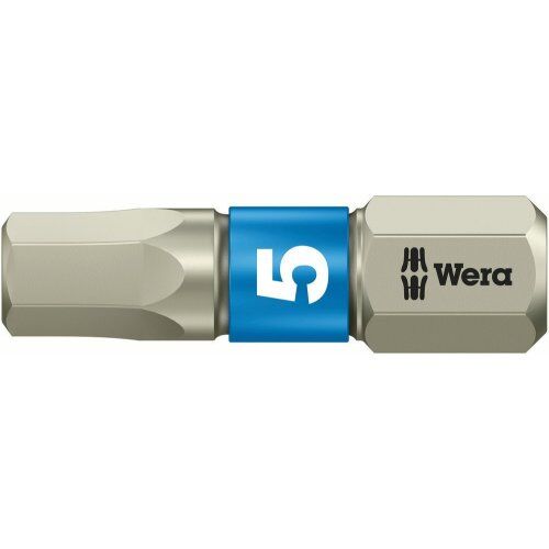  Bit-Sortimente Wera 3840/1 TS Bits, Edelstahl, 5,5 x 25 mm 12451813