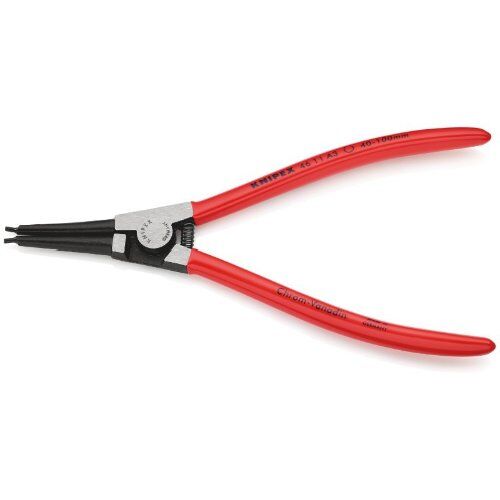  Sicherungsringzangen für Außenringe auf Wellen KNIPEX 46 11 A3 Sicherungsringzange für Außenringe auf Wellen mit Kunststoff überzogen schwarz atramentiert 210 mm 12380262