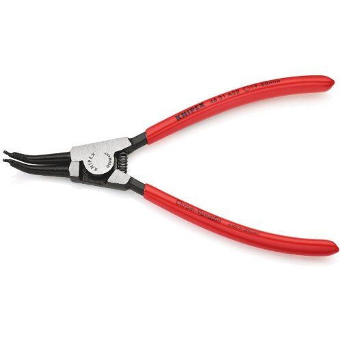  Sicherungsringzangen für Außenringe auf Wellen KNIPEX 46 31 A22 Sicherungsringzange für Außenringe auf Wellen 45° gewinkelt mit Kunststoff überzogen schwarz atramentiert 185 mm 12380259