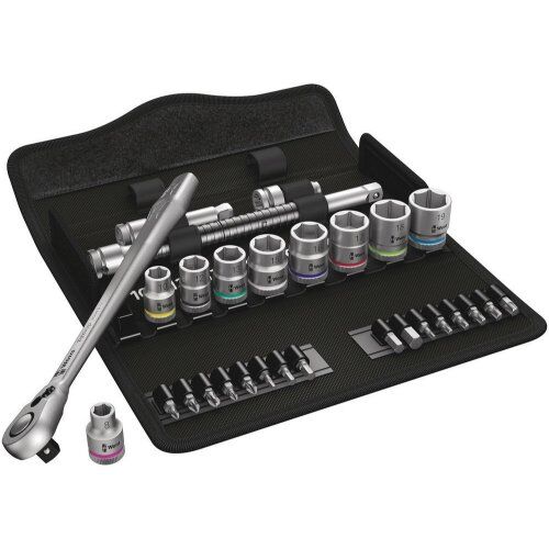  Knarren Wera 8100 SB 8 Zyklop Metal-Knarrensatz, Umschalthebel, 3/8"-Antrieb, metrisch, 29-teilig 12451910