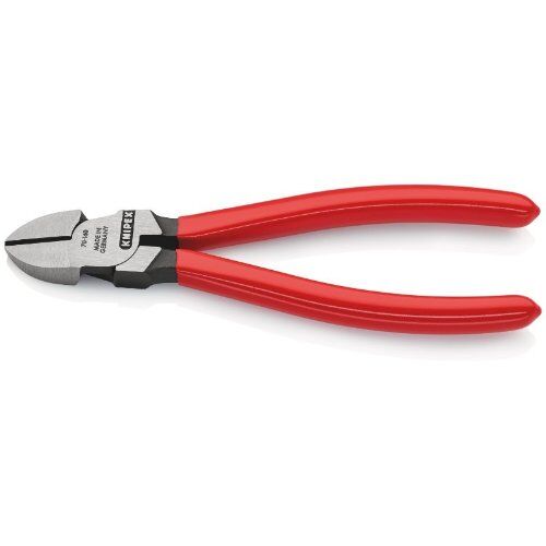  Seitenschneider KNIPEX 70 01 160 Seitenschneider mit Kunststoff überzogen schwarz atramentiert 160 mm 12380302